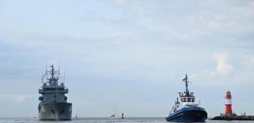 NATO shows military strength in the North Sea