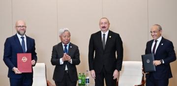 Azerbaijan, AIIB discuss co-op opportunities related to Middle Corridor, green energy