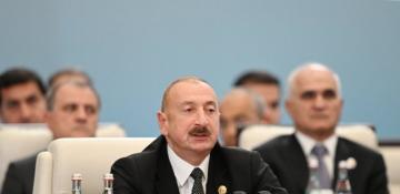 Azerbaijan's president delivers speech at SCO Plus meeting in Tianjin