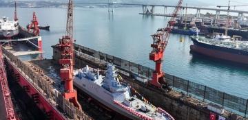 Türkiye unveils its eight new national ship TCG Icel