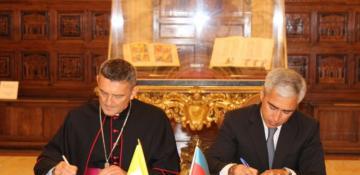 Heydar Aliyev Foundation inks memo with Vatican Apostolic Library and Apostolic Archive