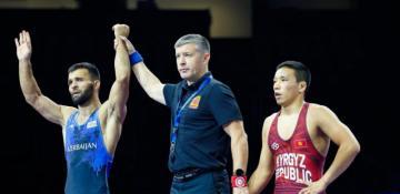 Eldaniz Azizli breaks Azerbaijani wrestling record with 7th world medal