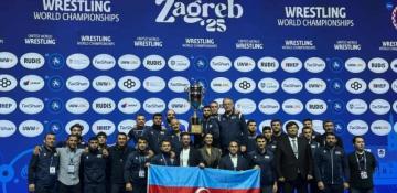 Azerbaijan Greco-Roman wrestling team claims silver at 2025 World Championships