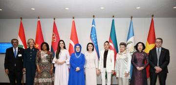 First Lady Mehriban Aliyeva attends special session as part of UN General Assembly