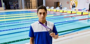 Azerbaijani swimmer Suleyman Ismayilzade wins silver at CIS Games
