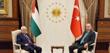 Turkish and Palestinian leaders hold talks in Ankara