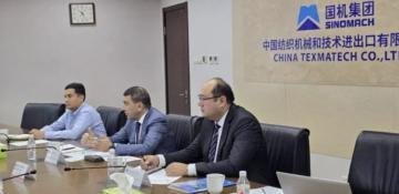 Uzbekistan and China to launch joint projects in the textile sector