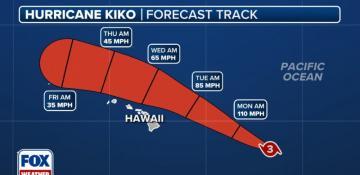 Hurricane Kiko's close approach prompts Hawaii to declare state of emergency 