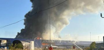 Russian strike Epicenter logistics hub near Kyiv -  VIDEO 