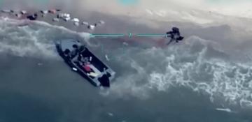 Ukraine destroys Russian speedboat attempting troop landing in Black Sea -  VIDEO  