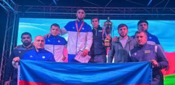Azerbaijani wrestlers claim 8 medals at Universiade of Turkic-speaking states