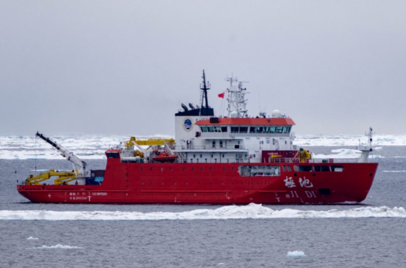 Chinese research vessels enter U.S. Arctic waters; coast guard monitors with icebreaker ‘Healy’