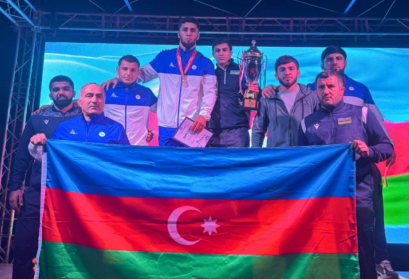 Azerbaijani wrestlers claim 8 medals at Universiade of Turkic-speaking states