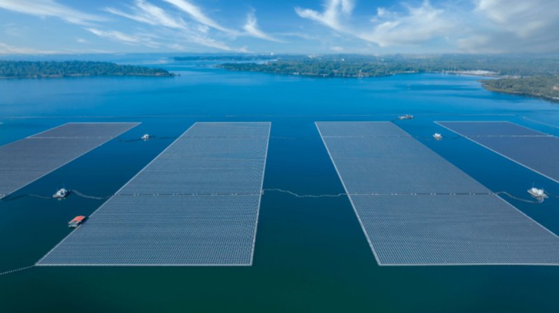 Chinese company begins construction of floating solar power project in Indonesia 
