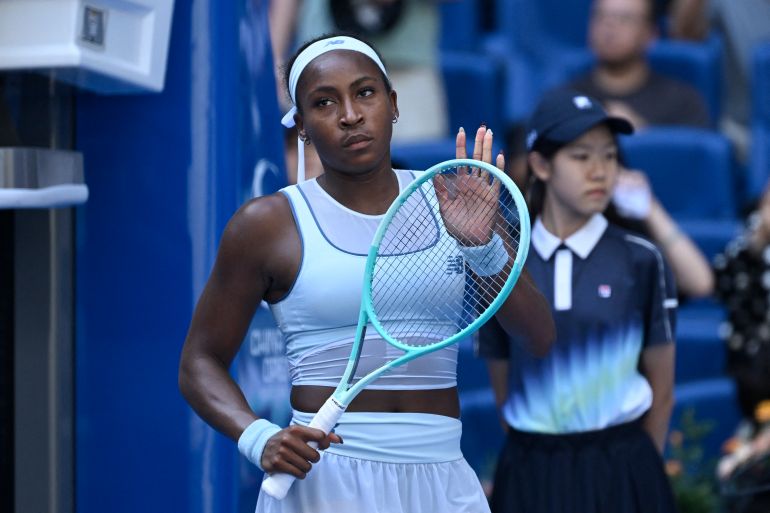 Coco Gauff advances to third straight China Open semi-final