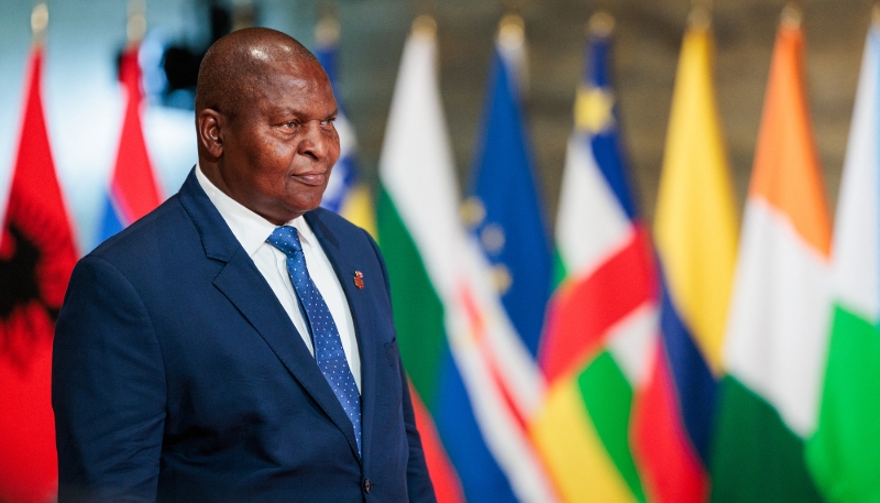 Central African Republic president files presidential candidacy 