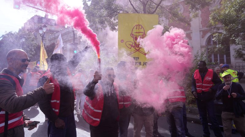 Protests erupt in 200 French towns and cities over spending cuts