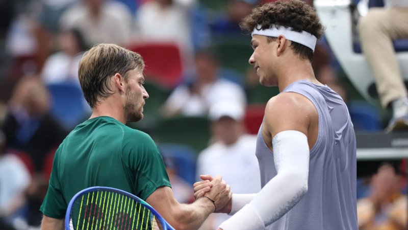 Goffin stuns Shelton in Shanghai Masters upset