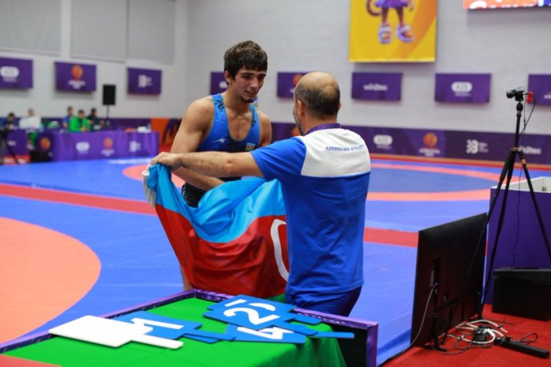 3rd CIS Games: Azerbaijan’s Nihad Abasov wins first gold in wrestling