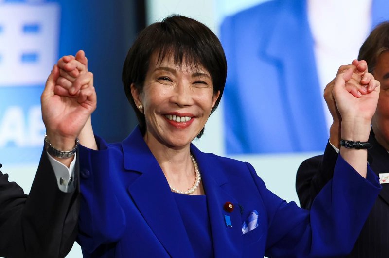 Japan's ruling party elects Sanae Takaichi as leader