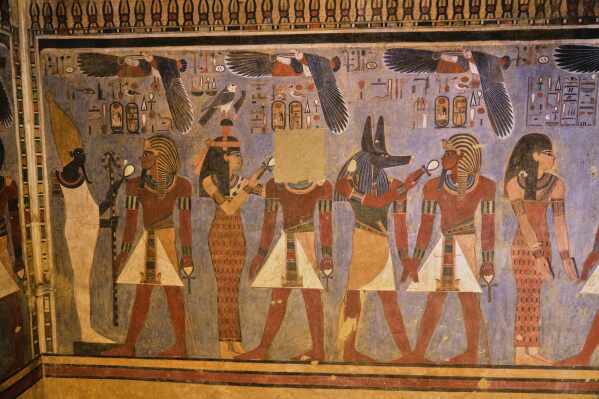 Egypt opens tomb of Pharaoh Amenhotep III to visitors after 20-year restoration 