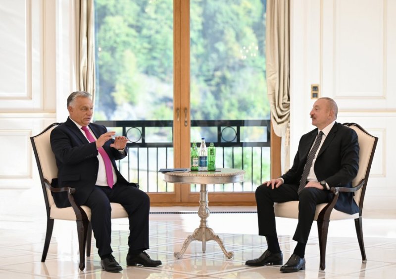 Aliyev and Orban discuss strategic ties, joint projects in Gabala
