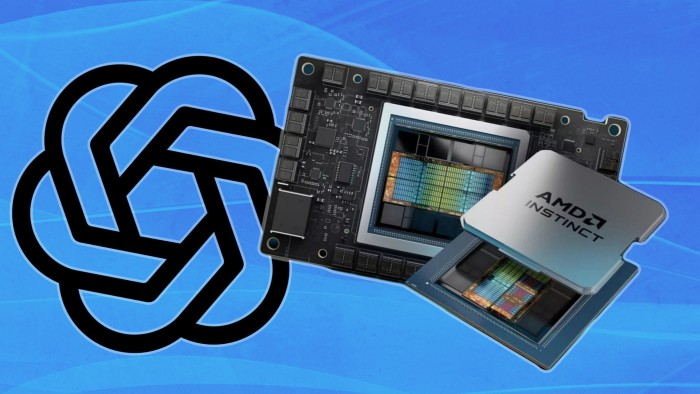 AMD shares surge as OpenAI considers stake in chipmaker