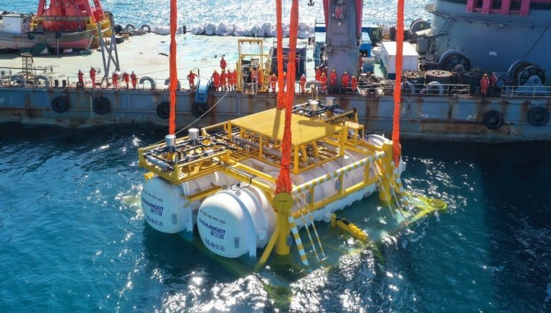 China uses seawater for equipment cooling 