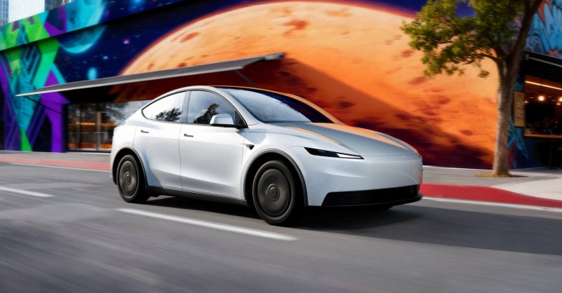 Tesla debuts lower-cost versions of its Model 3 and Model Y