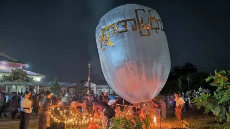 At least 24 dead after paraglider bombs crowd at Myanmar Buddhist Festival