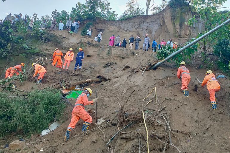 At least 18 dead as landslide hits bus in northern India