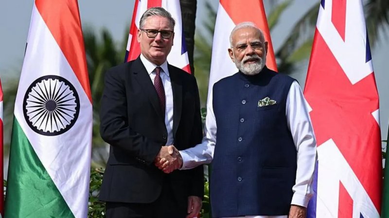 UK PM Starmer meets Modi on first India visit