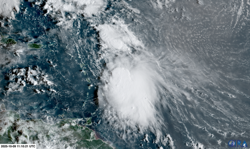 Atlantic Storm Jerry expected to become hurricane soon
