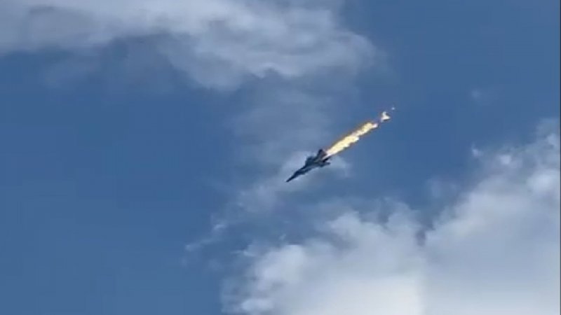MiG-31 fighter jet crashes in Russia's Lipetsk region 
