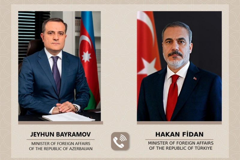 Azerbaijani, Turkish FMs discuss Middle East, Gaza