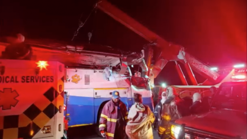 At least 40 killed, dozens injured in South Africa bus crash