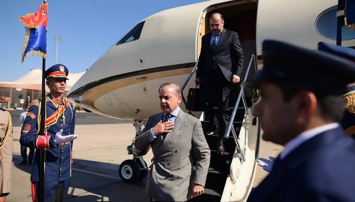 Pakistani PM arrives in Egypt for Gaza summit