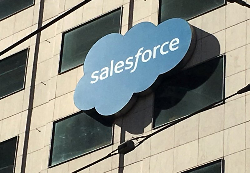 Salesforce shares surge on optimistic revenue outlook