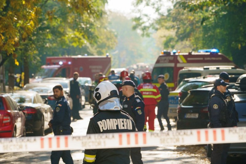 Explosion in Bucharest apartment block kills two, injures 12 
