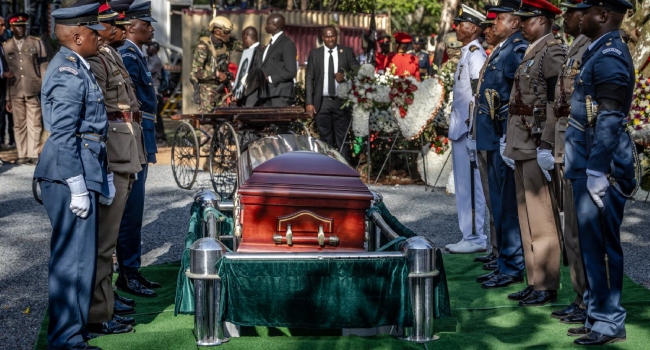 Ex-Kenyan Prime Minister Raila Odinga laid to rest