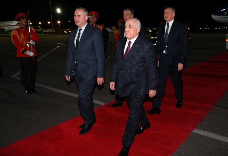 Prime Minister Asadov arrives in Georgia for working visit