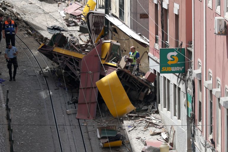 Cable failure caused deadly Lisbon funicular crash, report finds
