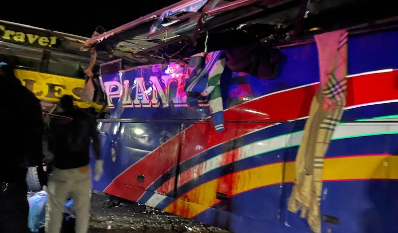 At least 63 dead in Uganda bus crash