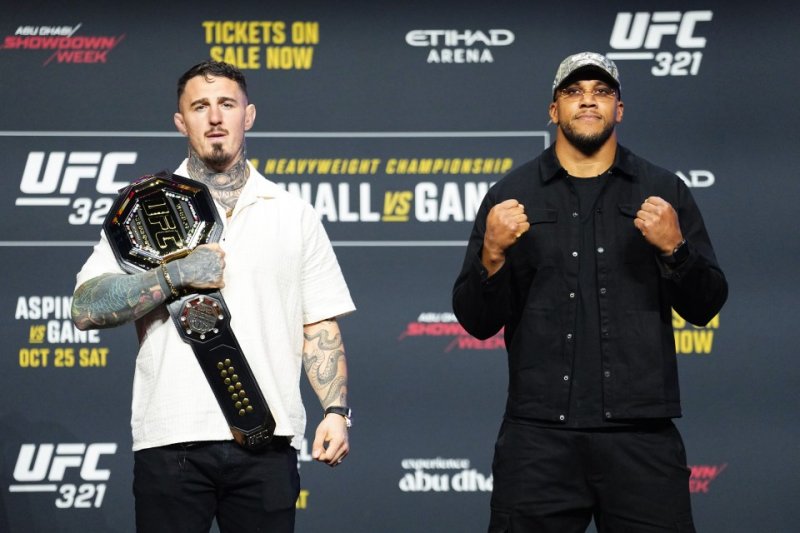 UFC 321: Tom Aspinall faces Ciryl Gane in heavyweight title showdown