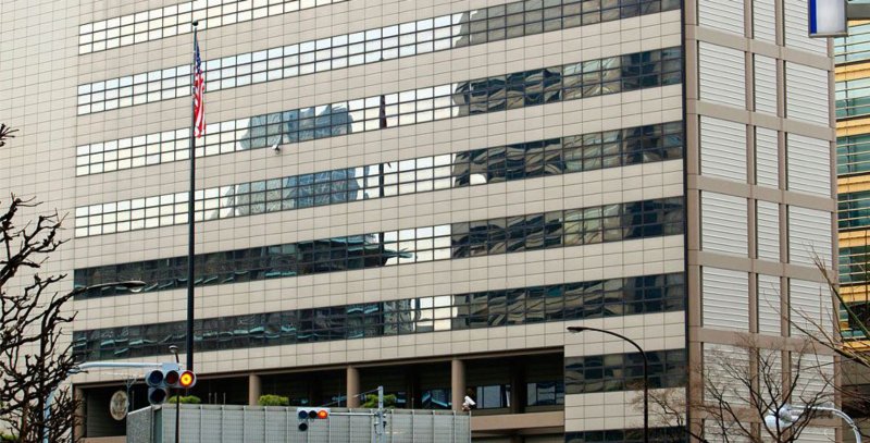 Man with knife arrested near U.S. embassy in Tokyo ahead of Trump visit