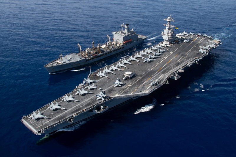 U.S. deploys aircraft carrier off South America, escalating tensions