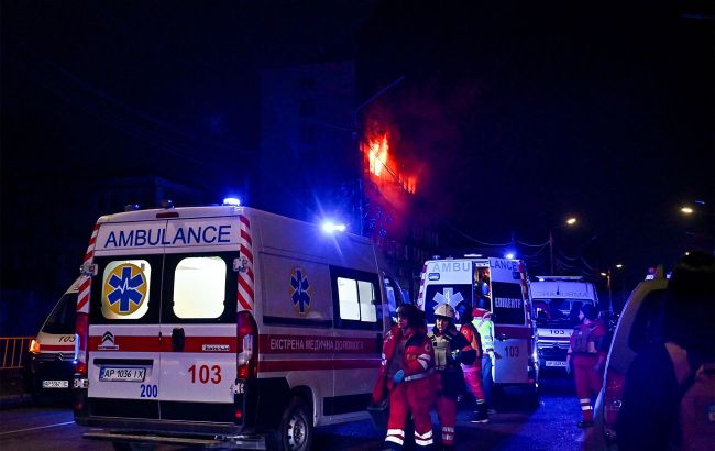 Russian missile attack hits Kyiv, several injured as explosions rock the capital