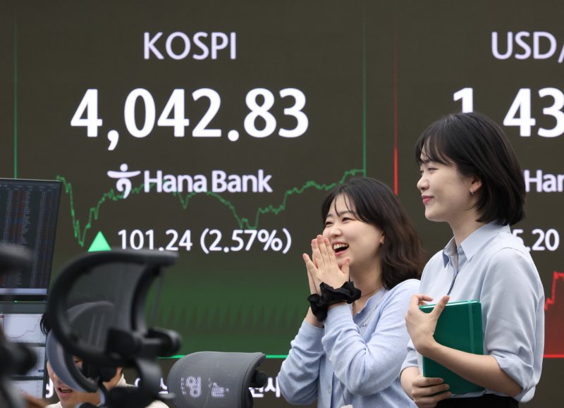 KOSPI surges past 4,000 for first time on US-China trade deal optimism