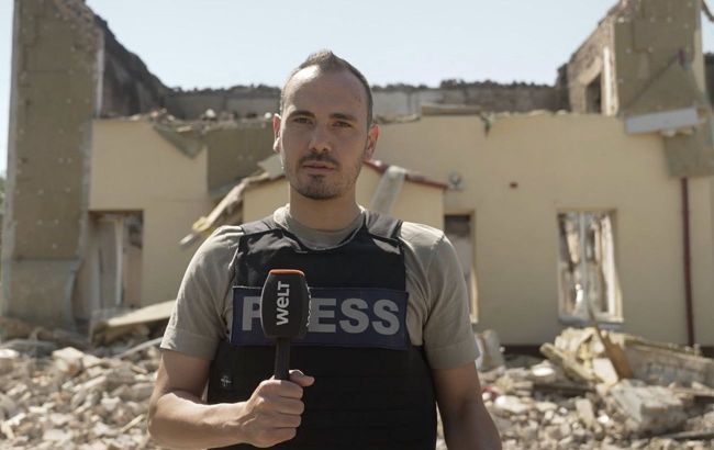 Die Welt reporter injured in Russian drone attack in Eastern Ukraine 