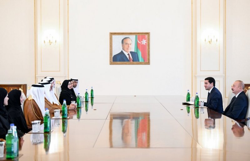 Azerbaijani president, UAE speaker hail deepening strategic partnership
